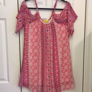 Off the shoulder dress